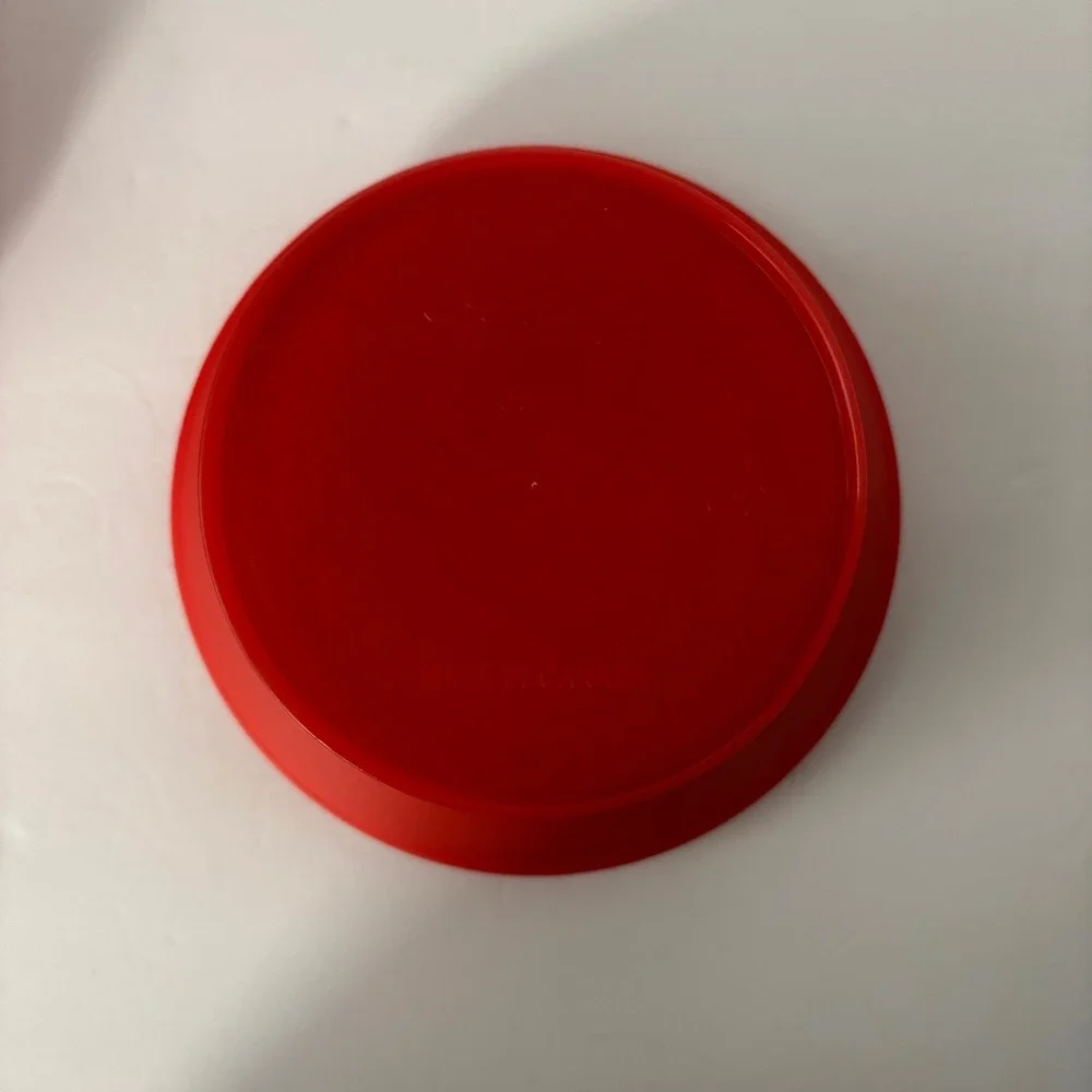 Oasis Floral Products Red Floral Bowls Set of 4 Plastic Flower Arranging 3821